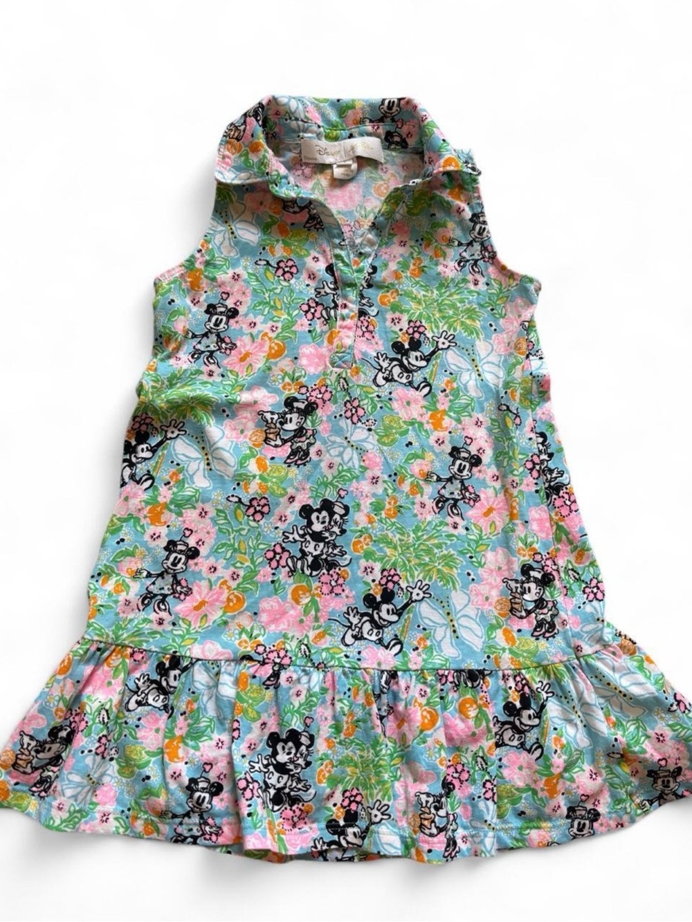 Disney Parks x Lilly Pulitzer "Chasing the Sun" Mickey & Minnie Size S (4-5)